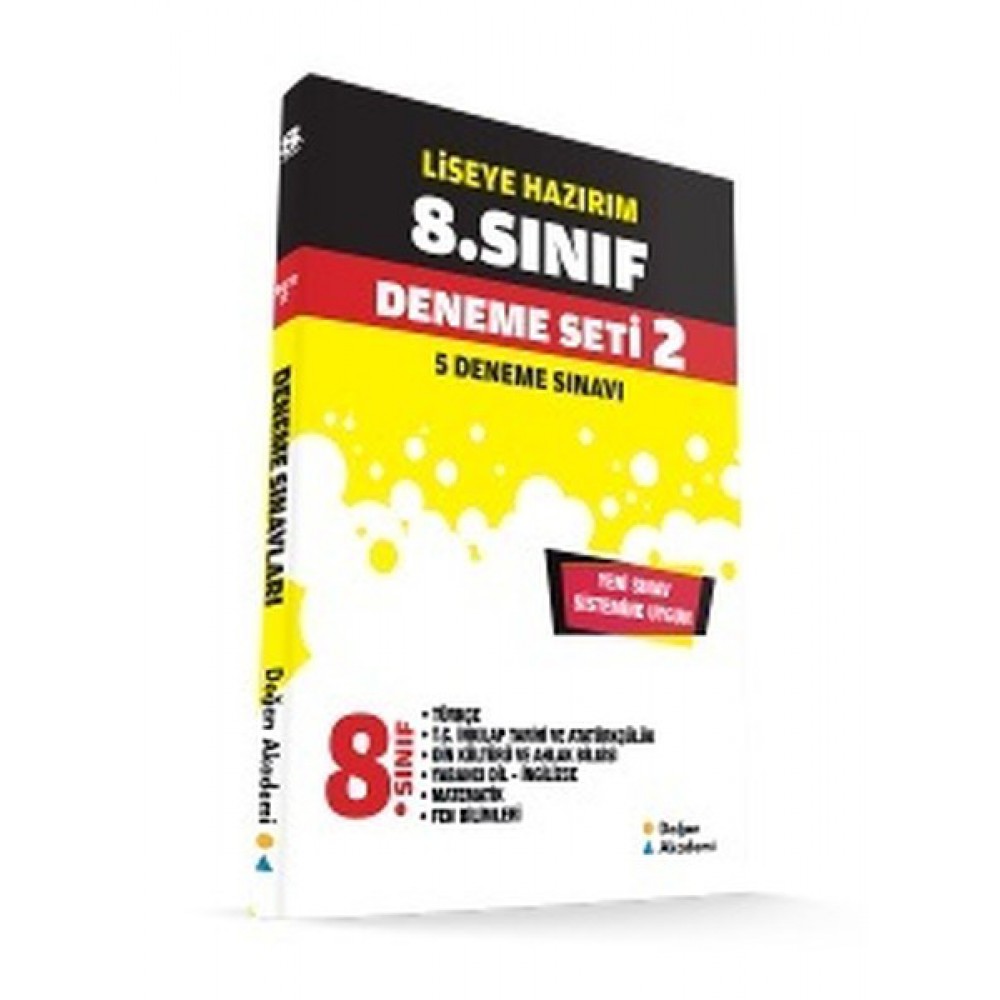 DOĞAN AKADEMİ 8.SINIF DENEME SETİ 2 (5 FASİKÜL)