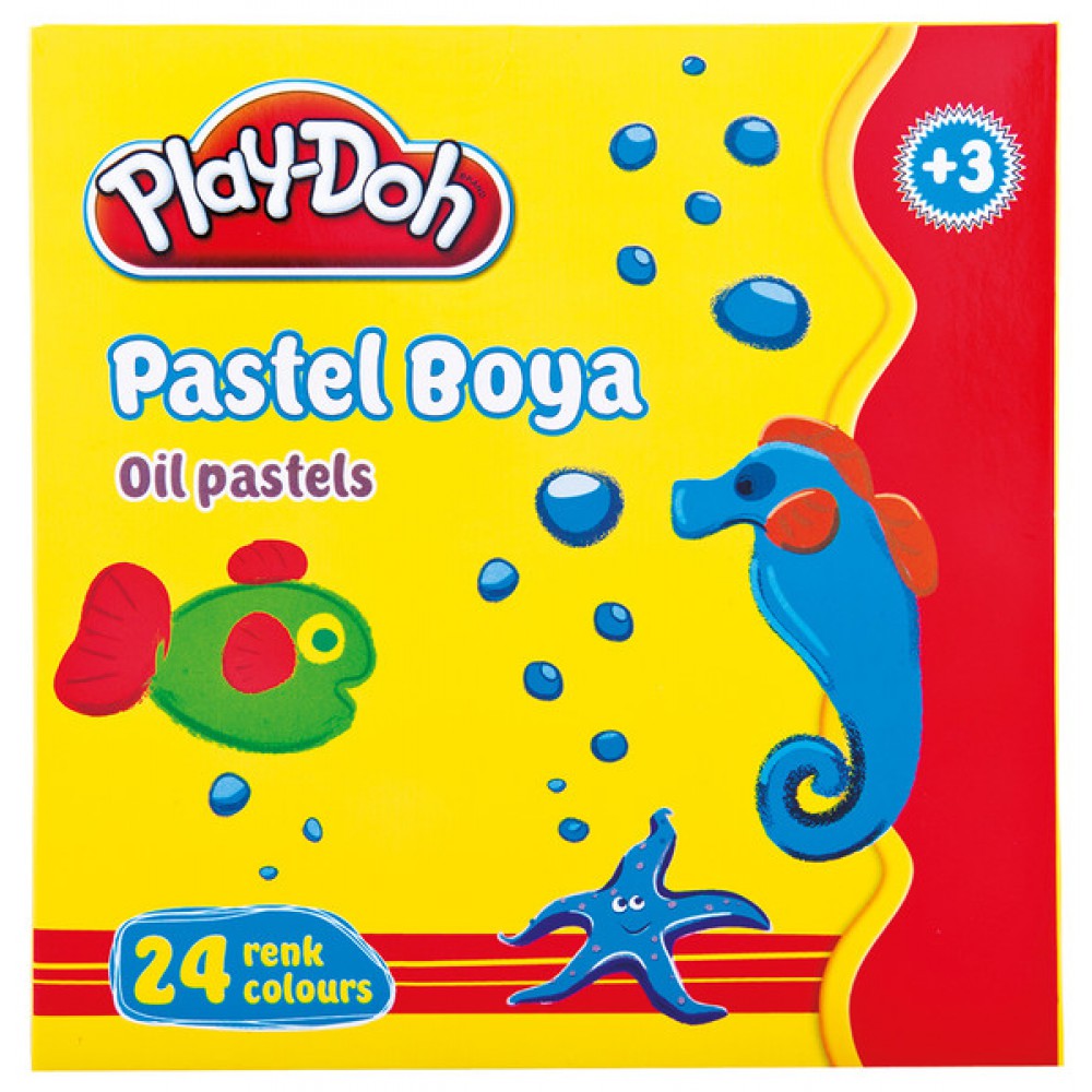 PLAY DOH 24 RENK PASTEL BOYA