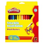 PLAY DOH FIRÇA UÇLU KEÇELİ KALEM 12 Lİ