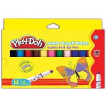 PLAYDOH JUMBO KEÇELİ KALEM 12 RENK