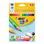 BİC KİDS TRİANGLE JUMBO KURUBOYA 12 Lİ