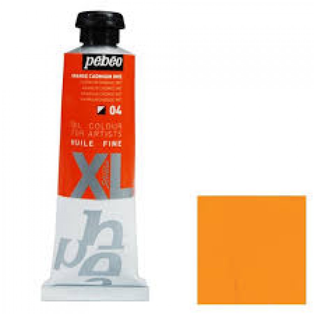 37 ML HUILE FINE XL YAĞLI BOYA Cadmium Orange