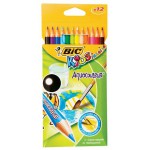 BİC AQUACOULEUR KURU SULU BOYA 12 Lİ