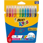 BIC KİD COLOUR 12 Lİ KEÇELİ KALEM