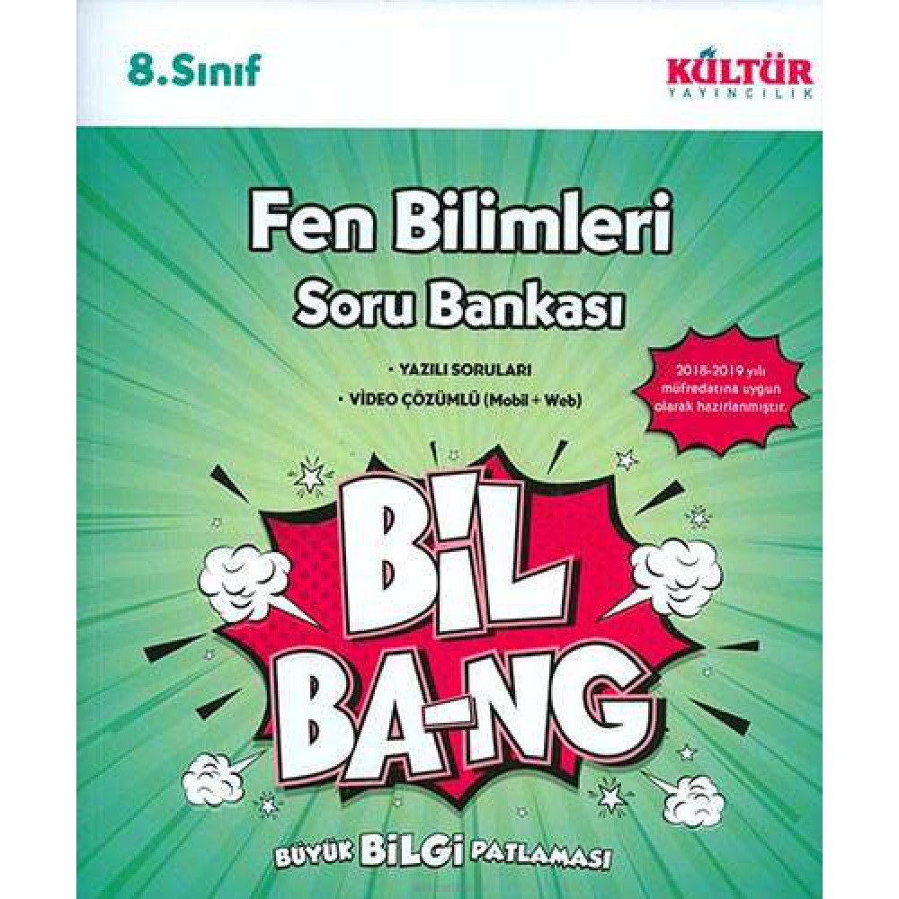 KÜLTÜR 8.SINIF FEN BİLGİSİ BİL-BANK SORU BANKASI