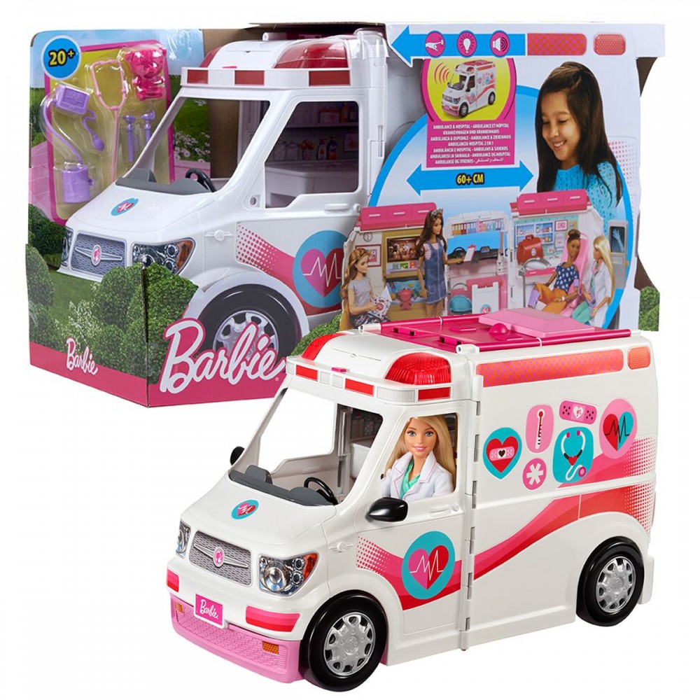 MATTEL BARBIE'NİN AMBULANSI  FRM19
