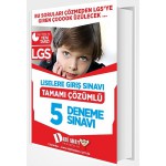 DAHİ ADAM 8.SINIF LGS TAMAMI ÇÖZÜMLÜ 5 Lİ DENEME