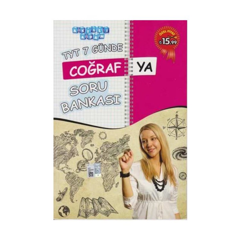 AKILLI ADAM TYT 7 GÜNDE COĞRAFYA SORU BANKASI