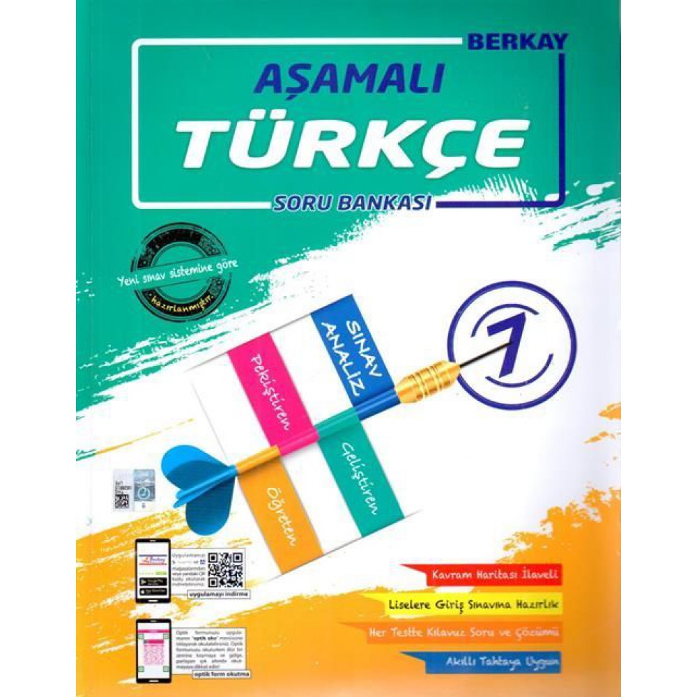 BERKAY 7. SINIF AŞAMALI TÜRKÇE SORU BANKASI