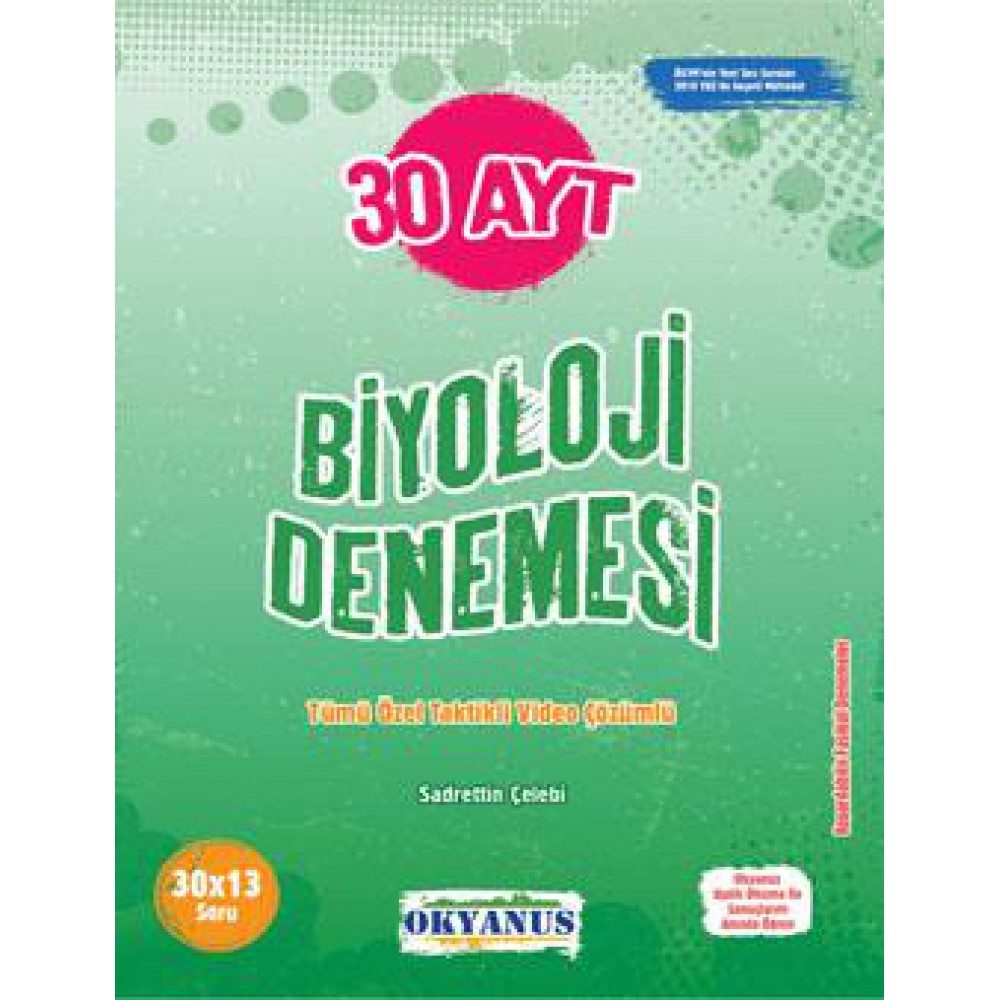 OKYANUS AYT 30 BİYOLOJİ DENEMESİ