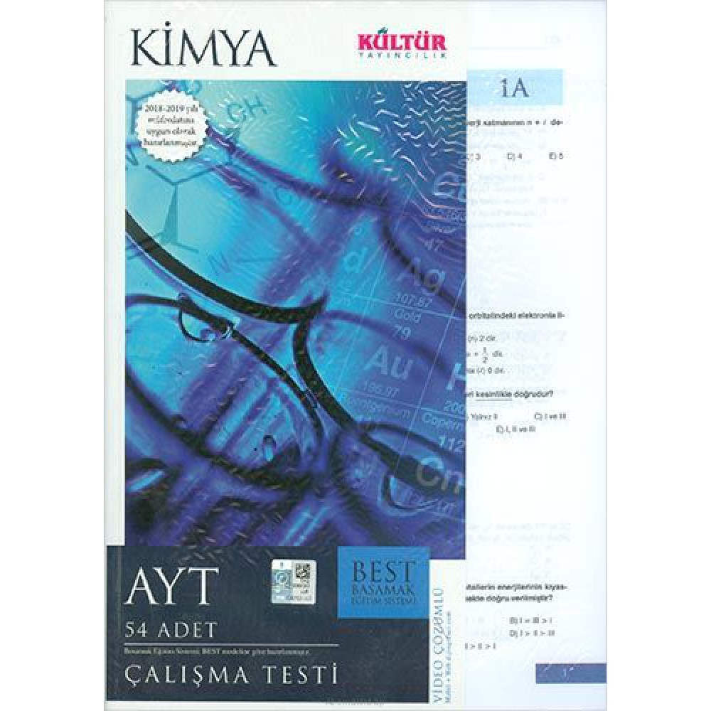 KÜLTÜR AYT KİMYA BEST ÇALIŞMA TESTİ