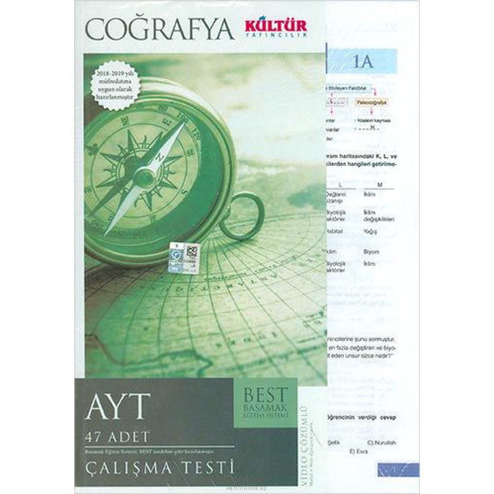 KÜLTÜR AYT COĞRAFYA BEST ÇALIŞMA TESTİ