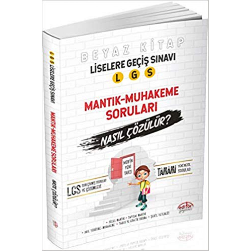 EDİTÖR LGS MANTIK-MUHAKEME SORULARI NASIL ÇÖZÜLÜR