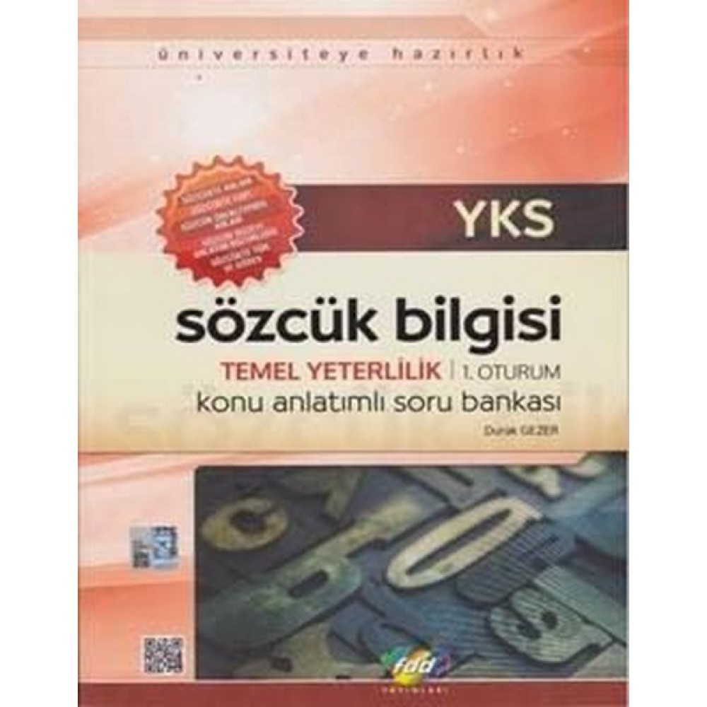FDD YKS-TYT SÖZCÜK BİLGİSİ KONU