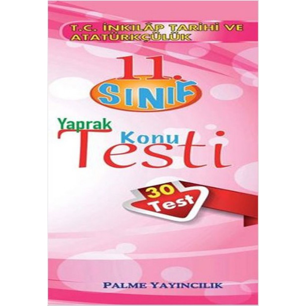 PALME 11.SINIF T.C İNKİLAP Y.TEST