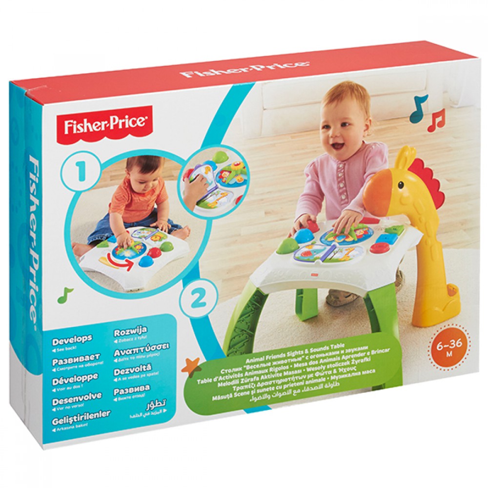 MATTEL FP MELODİLİ ZÜRAFA AKTİVİTE MASASI CCP66 