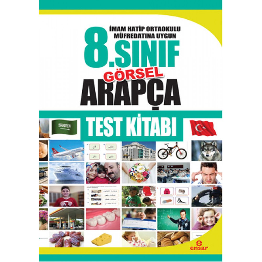 ENSAR 8.SINIF GÖRSEL ARAPÇA TEST KİTABI